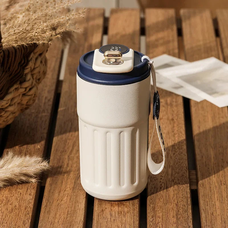 Termos Display Tumbler Steel Water Bottle 