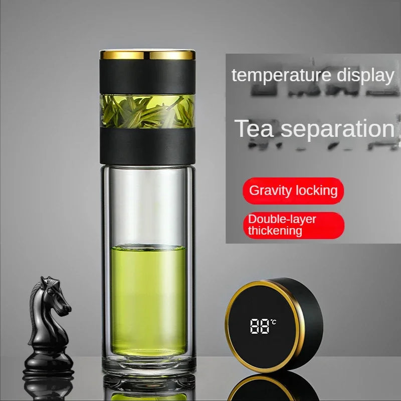 Smart Tea Thermos Cup Stainless Steel 