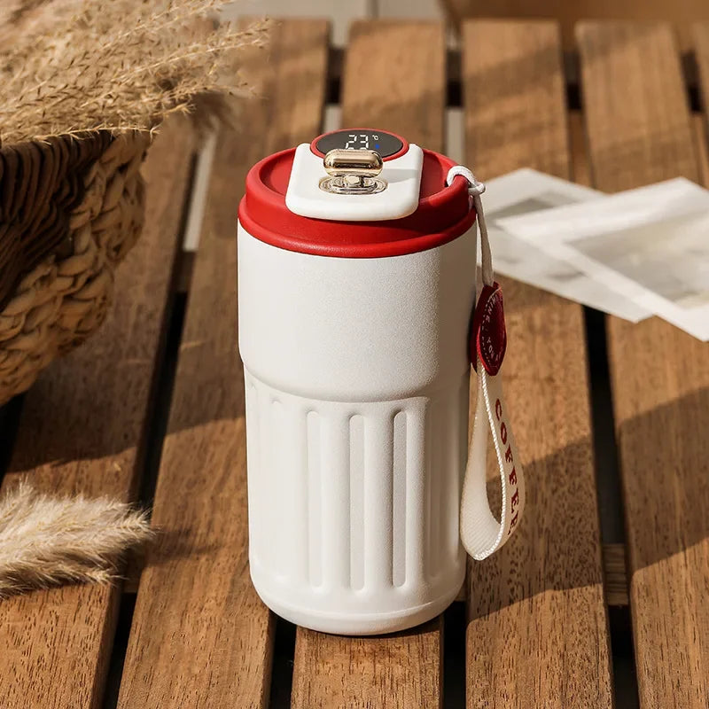 Termos Display Tumbler Steel Water Bottle 