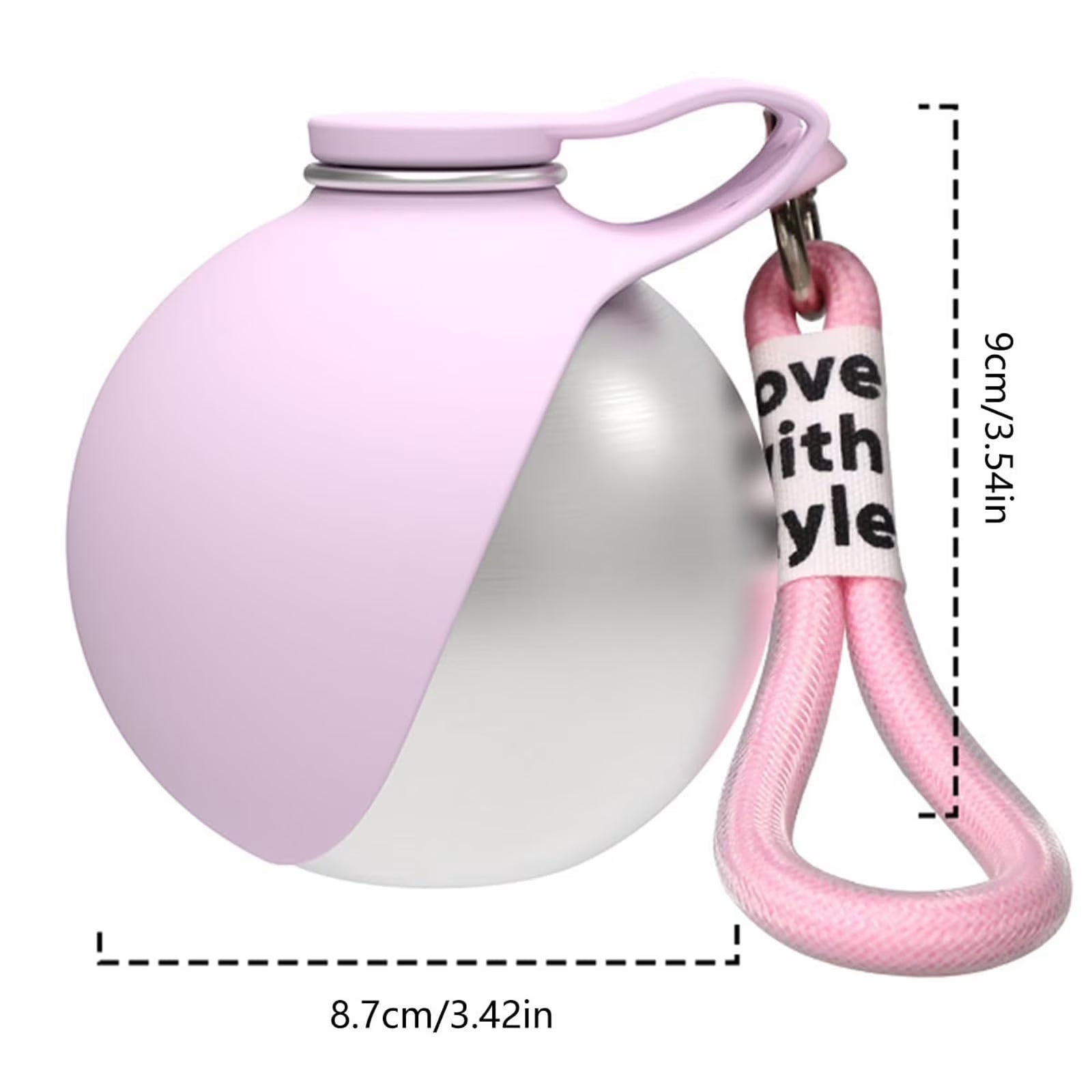 2 in 1 Portable Dog Water Bottle for Small Dogs - Leak-Proof & Compact