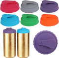 6 Pcs Can Covers for Drinks Cans, Can Lids for Drinks Protector, Reusable Silicone Soda Can Lids,Pop Can Lids Beer Energy Drink Beverage Saver Caps for Outdoor Parties, Camping and Travel