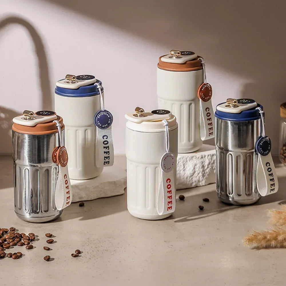 Termos Display Tumbler Steel Water Bottle 