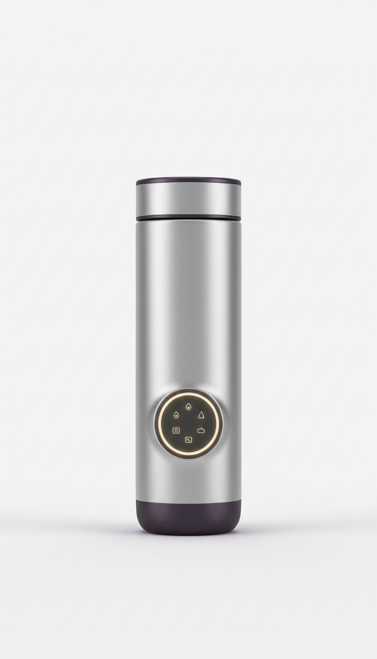 Matte Glass Smart Tumbler