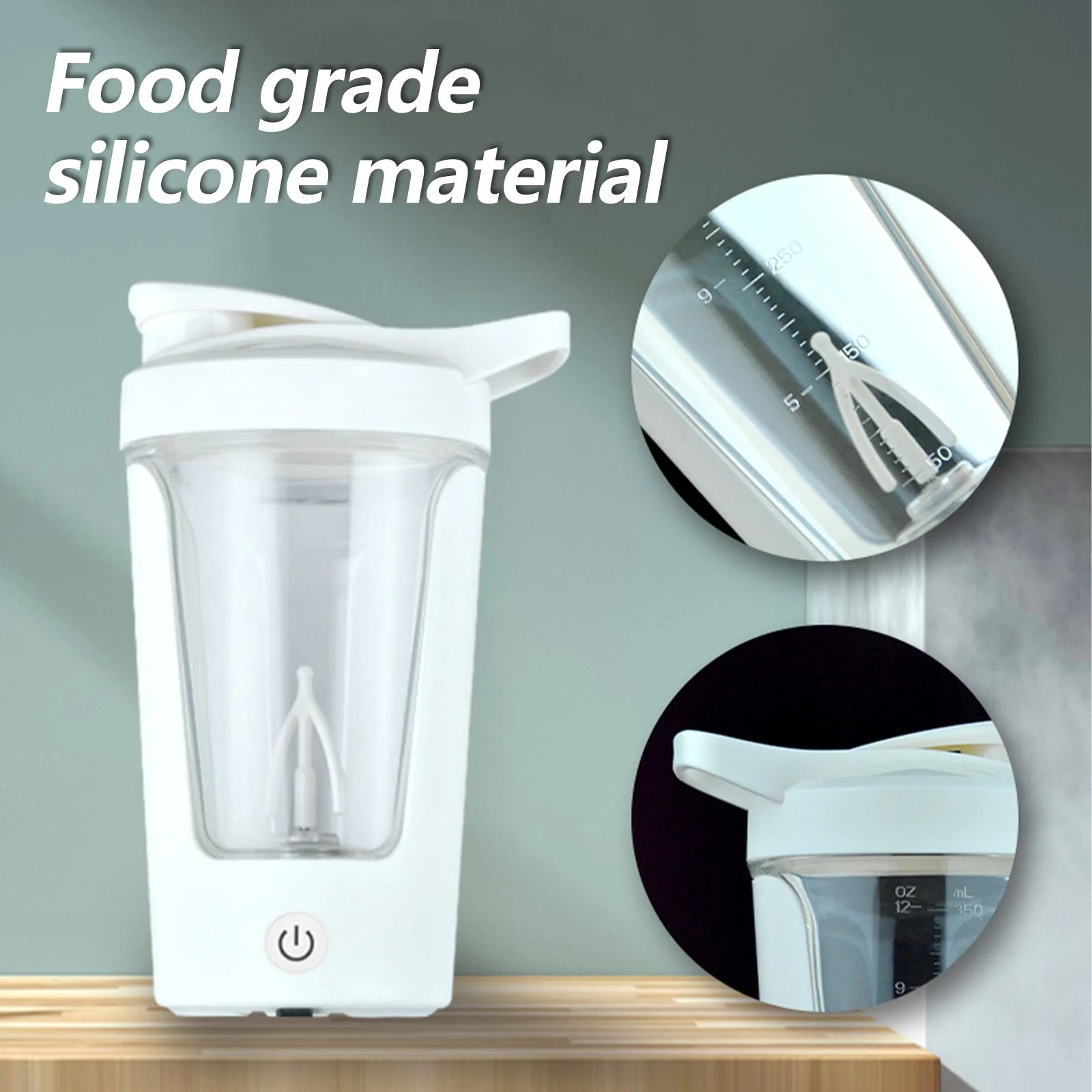 Electric Shaker Bottle for Protein ,Rechargable