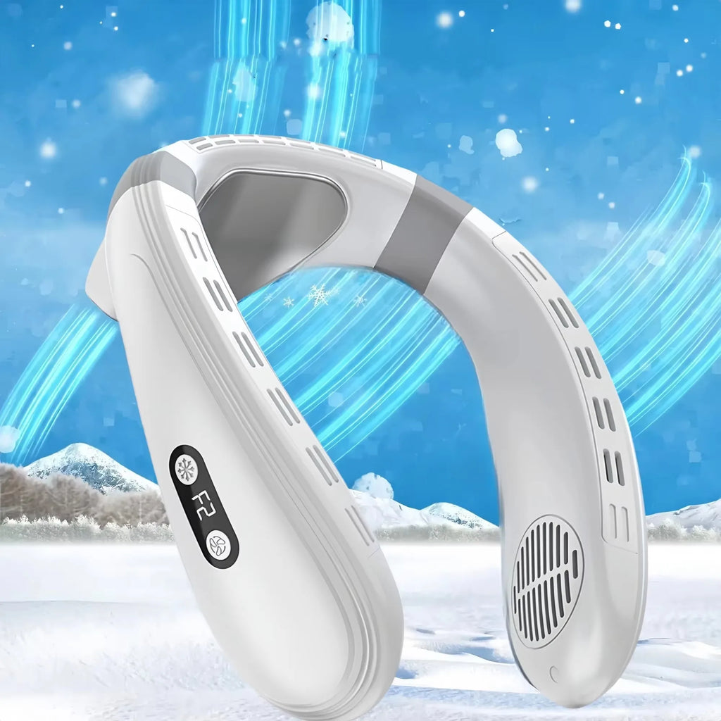 New Portable Neck Fan 5200Mah Neck Air Conditioner Rechargeable 
