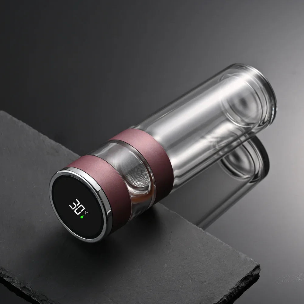 Smart Tea Thermos Cup Stainless Steel 