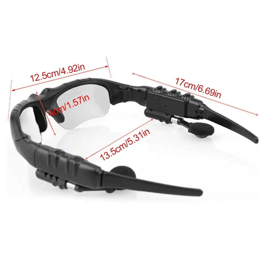 Wireless 5.0 Bluetooth Audio Sun Glasses Cycling Surround Sound Headphones Listen to Music Call Motocross Polarized Sunglasses