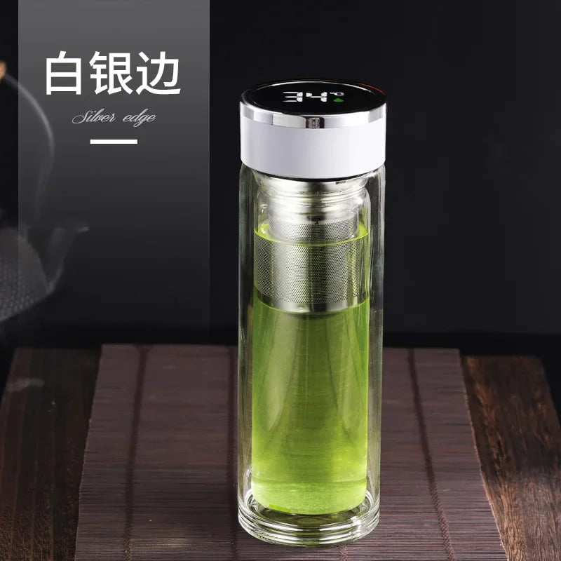 Smart Tea Thermos Cup Stainless Steel 