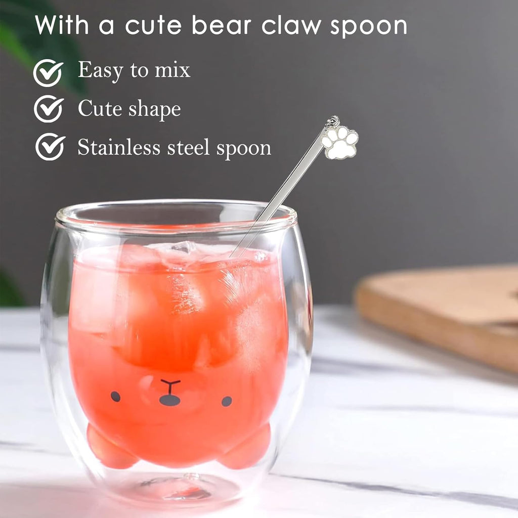 Bear Cute  Cup Funny Novelty Gift for Women Her Friends Office Birthday Christmas