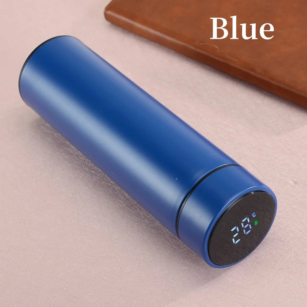 500Ml 304 Stainless Steel Insulated Cup Material Intelligent Temperature Measurement Digital Display for Office Car Travel Use
