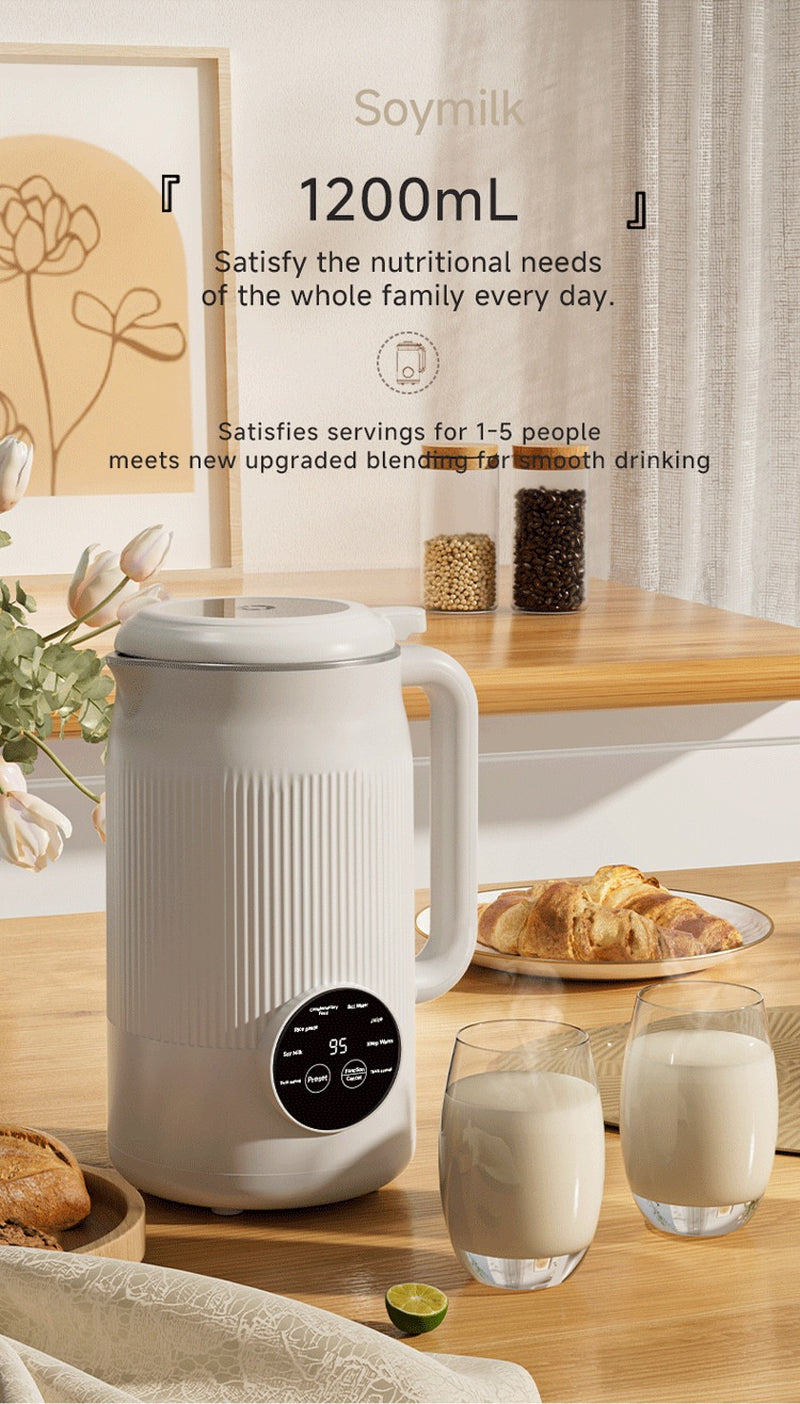 Soybean Milk Machine Multifunction Juicer Portable Blender Automatic Heat Home Soy Milk Maker 