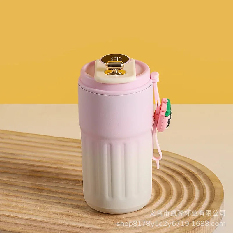 Termos Display Tumbler Steel Water Bottle 