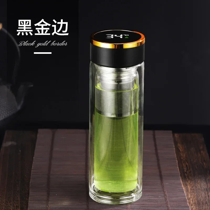 Smart Tea Thermos Cup Stainless Steel 