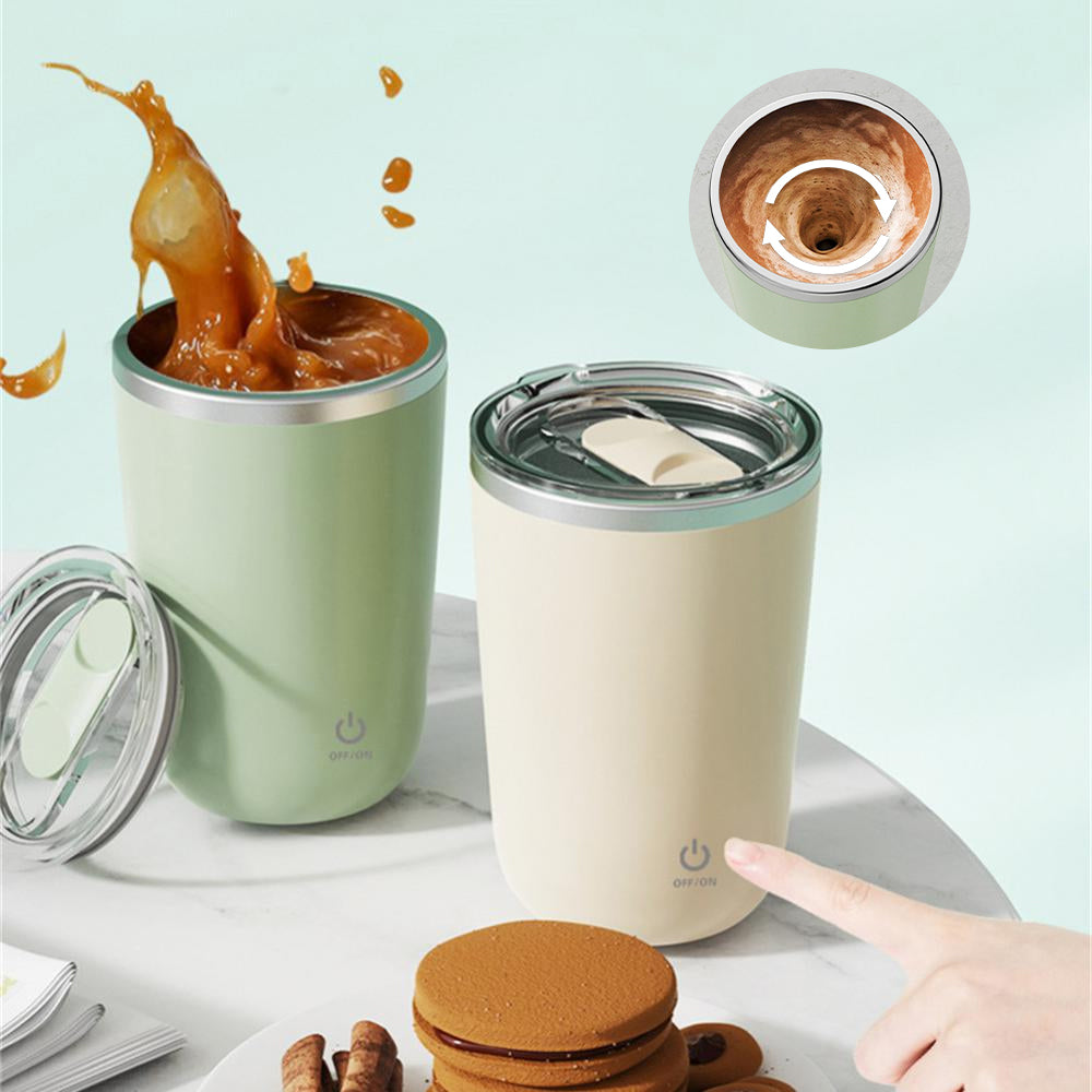  Automatic Self Stirring Mug Coffee Milk Juice Mixing Cup 