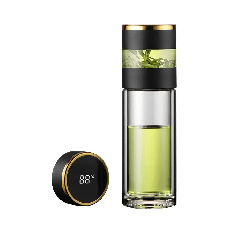 Smart Tea Thermos Cup Stainless Steel 