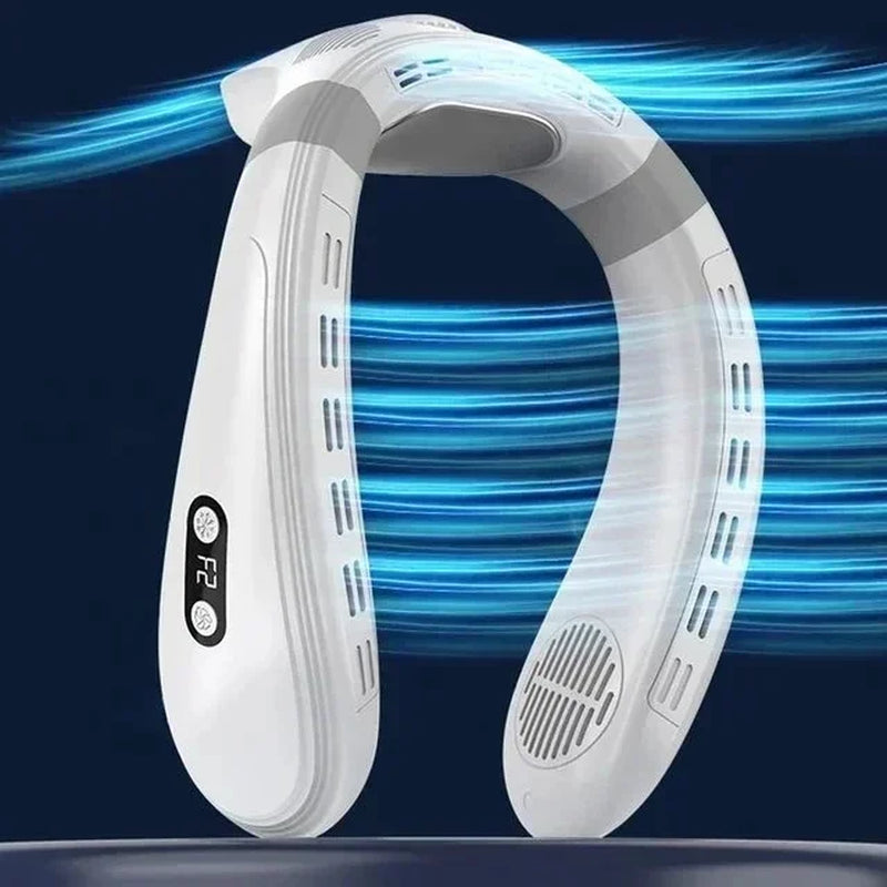 New Portable Neck Fan 5200Mah Neck Air Conditioner Rechargeable 