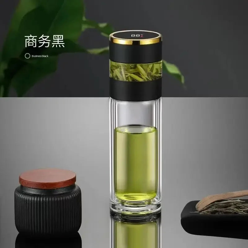 Smart Tea Thermos Cup Stainless Steel 