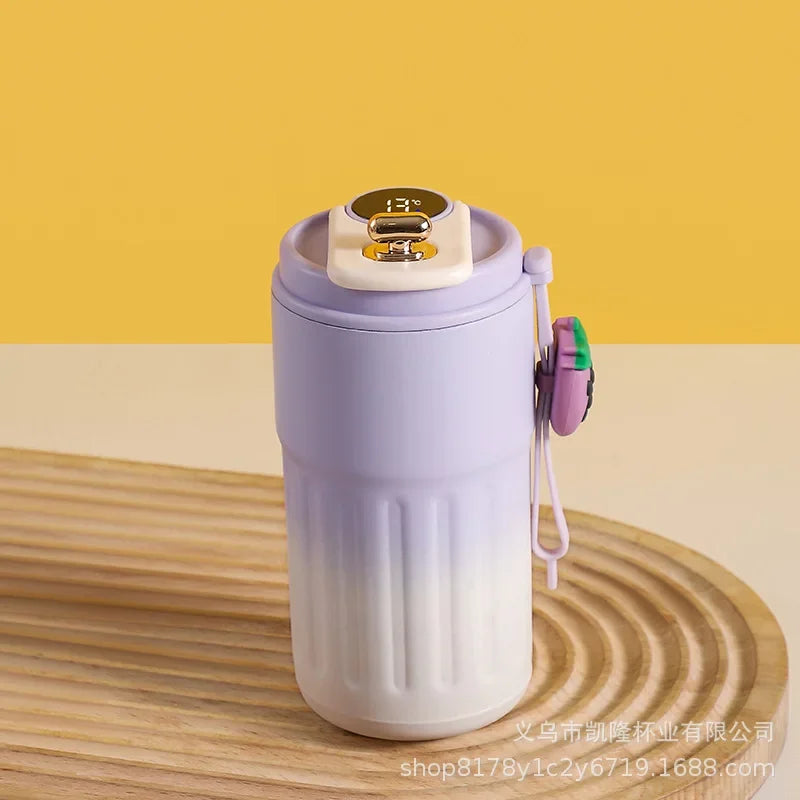 Termos Display Tumbler Steel Water Bottle 