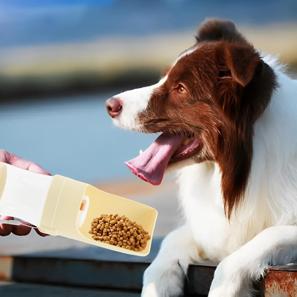 Portable 2-in-1 Travel Dog Water Bottle & Feeder - Perfect for Outdoor Adventures!