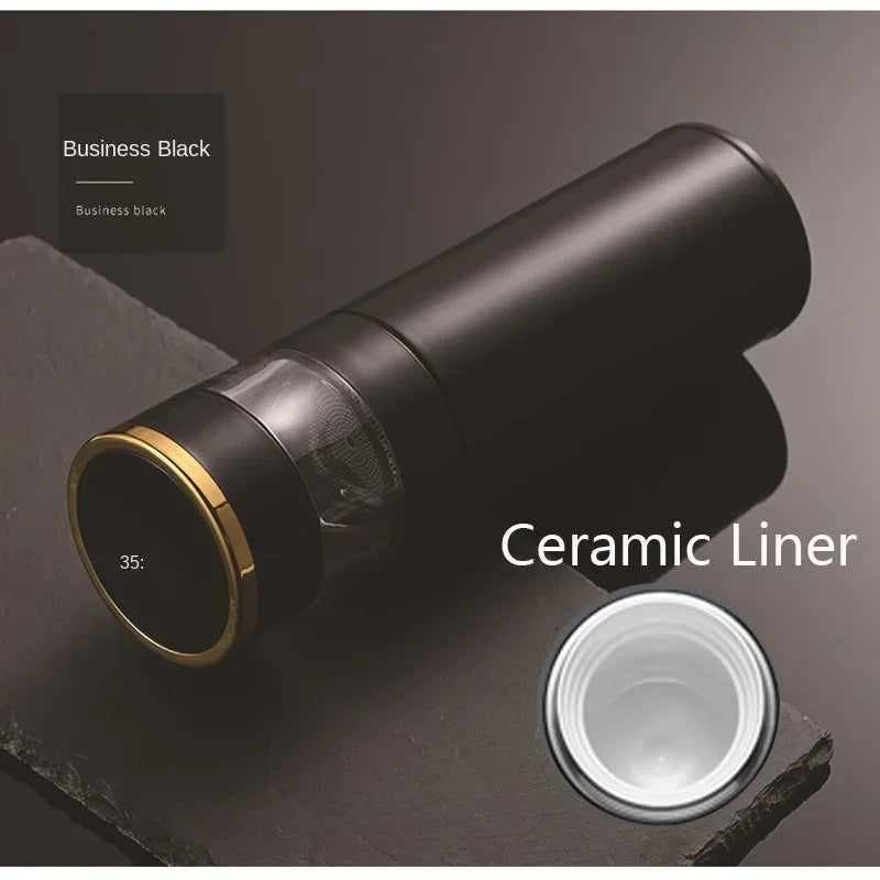 Smart Tea Thermos Cup Stainless Steel 