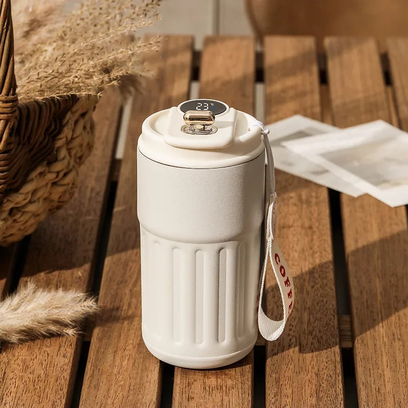 Termos Display Tumbler Steel Water Bottle 