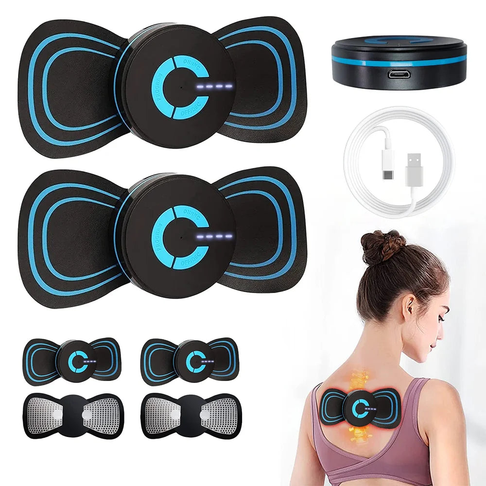 Intelligent Cervical Massage Stick Mini Neck and Shoulder Massager Mini Electric Portable Neck Massager