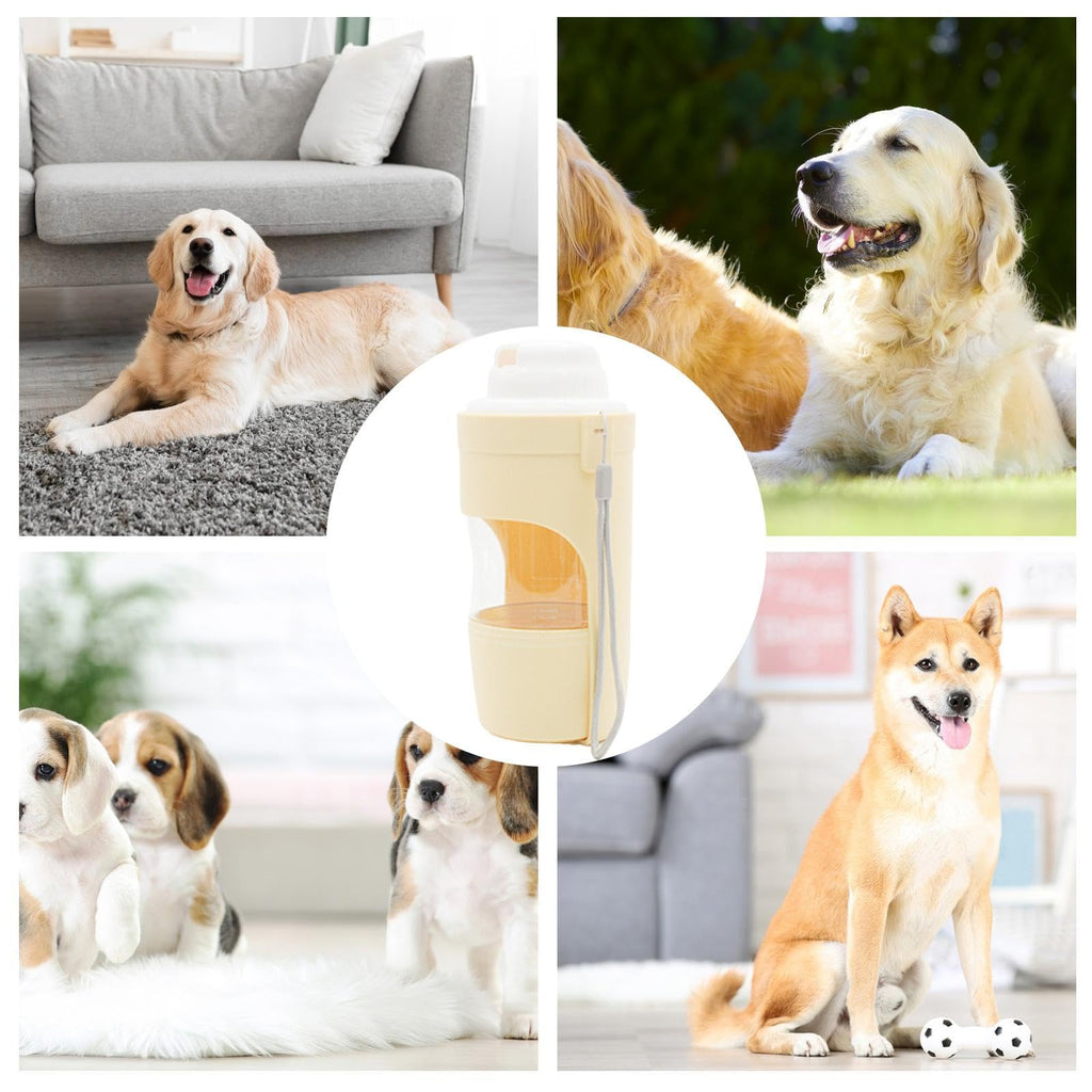 Portable 2-in-1 Travel Dog Water Bottle & Feeder - Perfect for Outdoor Adventures!