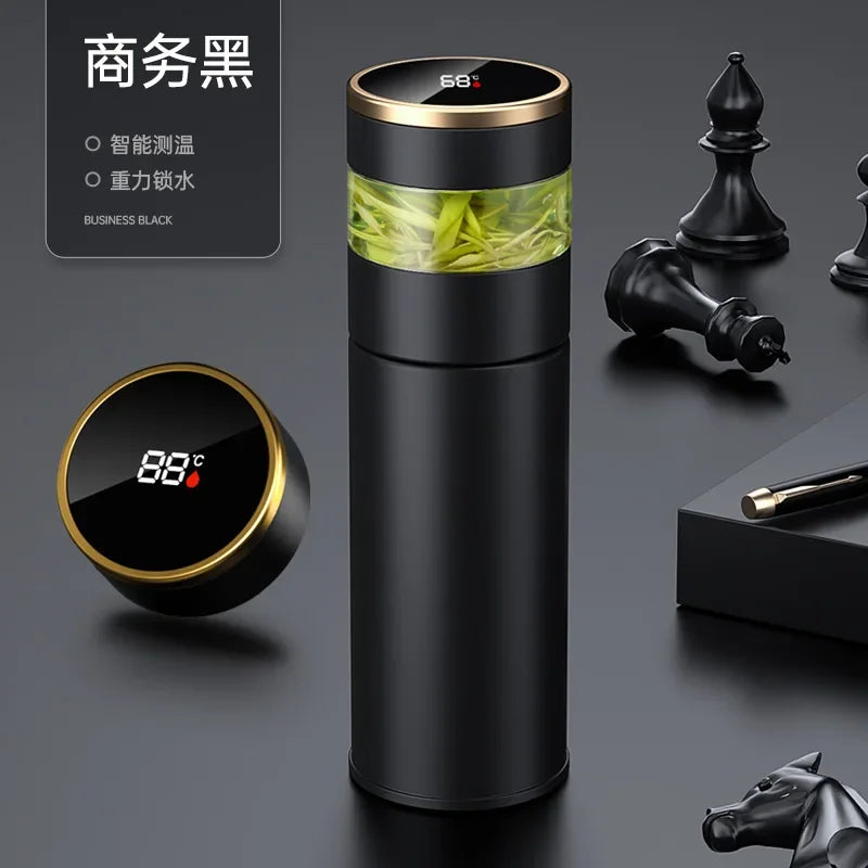 Smart Tea Thermos Cup Stainless Steel 