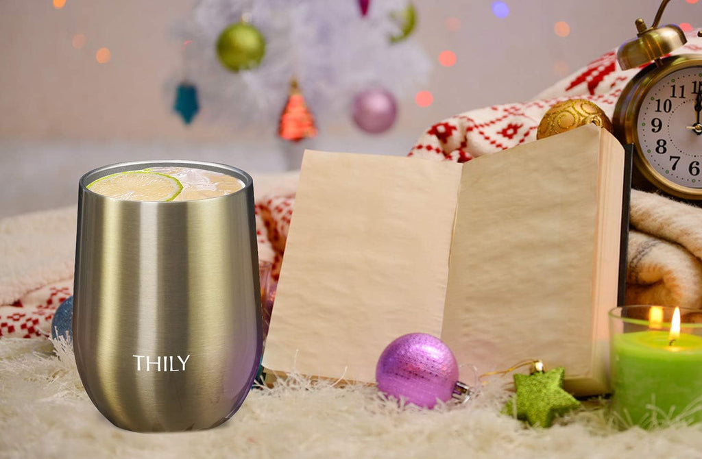 Stainless Steel Insulated Wine Tumbler 4 Pack 