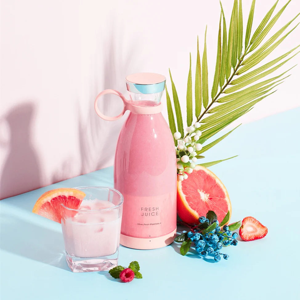  Electric Juicer Blender Mixer USB Rechargeable 